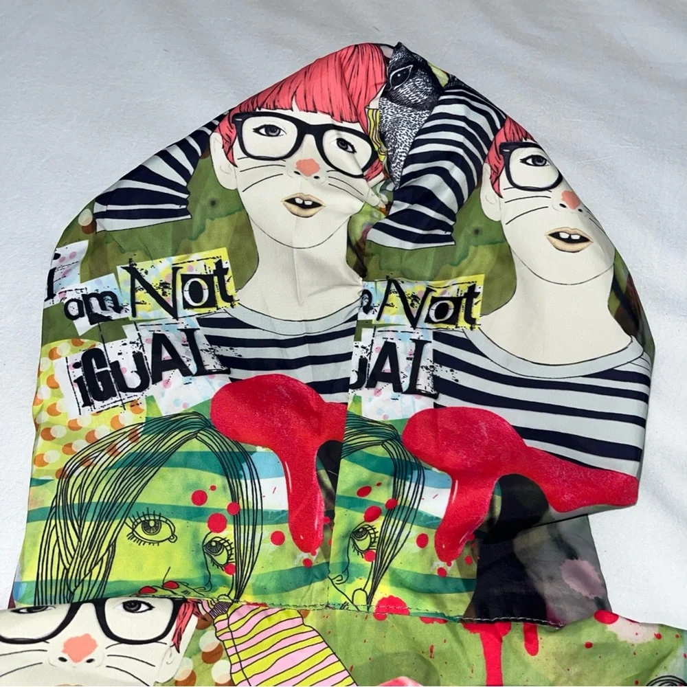 Desigual Multicolor Graphic Jacket